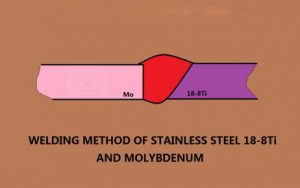 Welding Method of Stainless Steel and Molybdenum